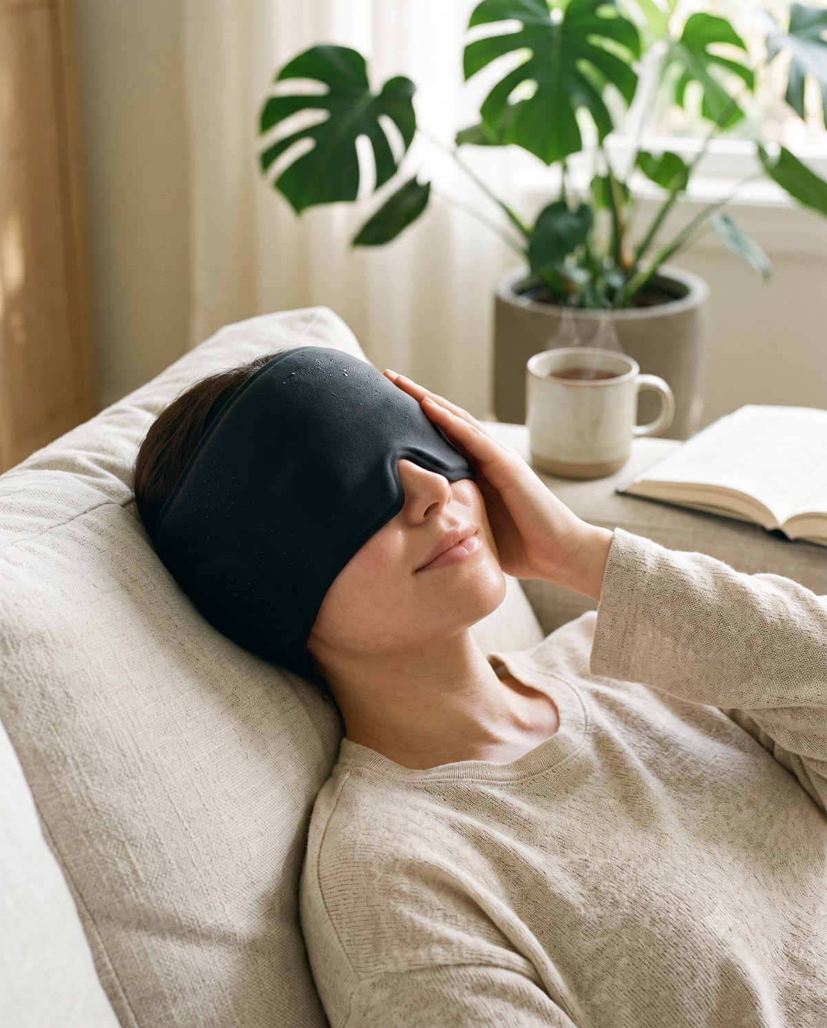 Gorra de gel frío Zenkara para el dolor de cabeza, uso en casa